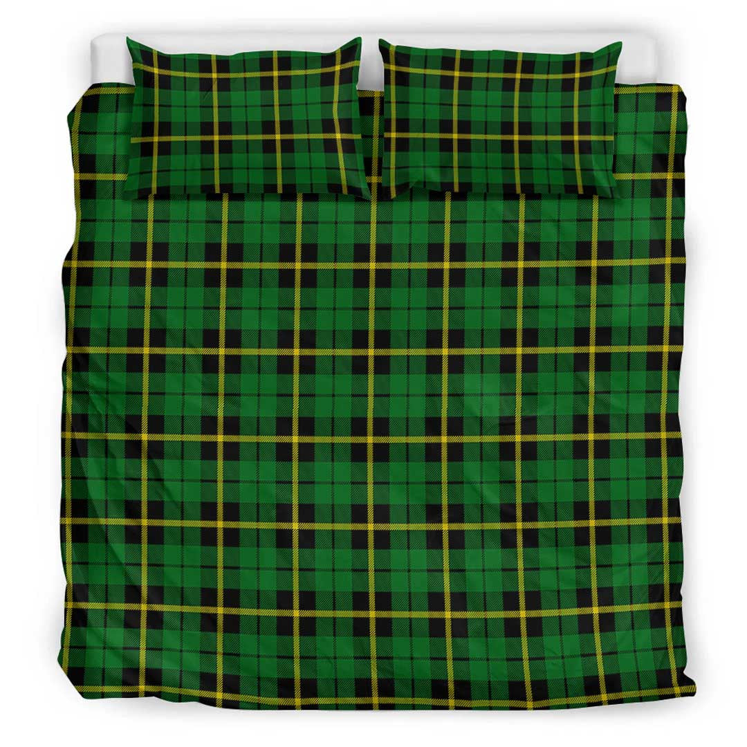 Wallace Hunting - Green Tartan Plaid Bedding Set