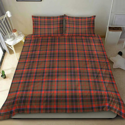 Cumming Hunting Weathered Tartan Plaid Bedding Set