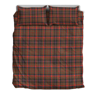 Cumming Hunting Weathered Tartan Plaid Bedding Set