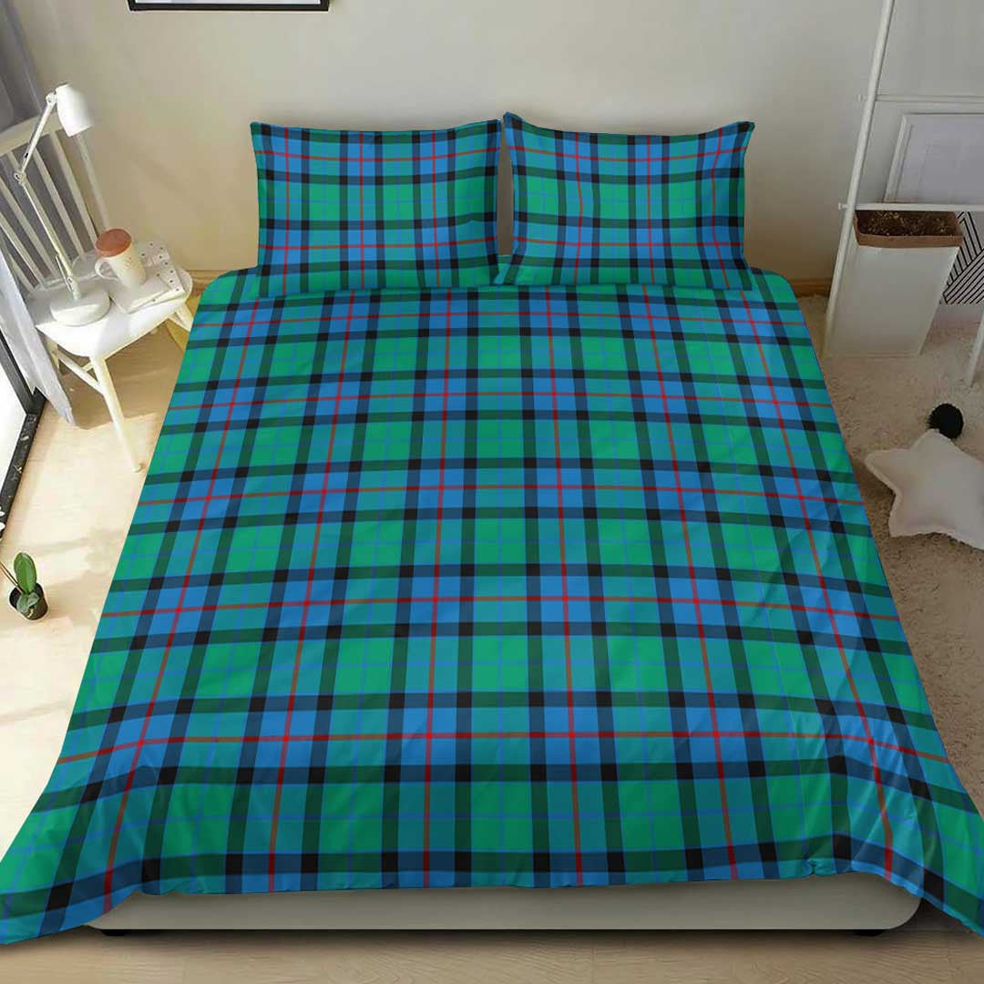 Flower Of Scotland Tartan Plaid Bedding Set