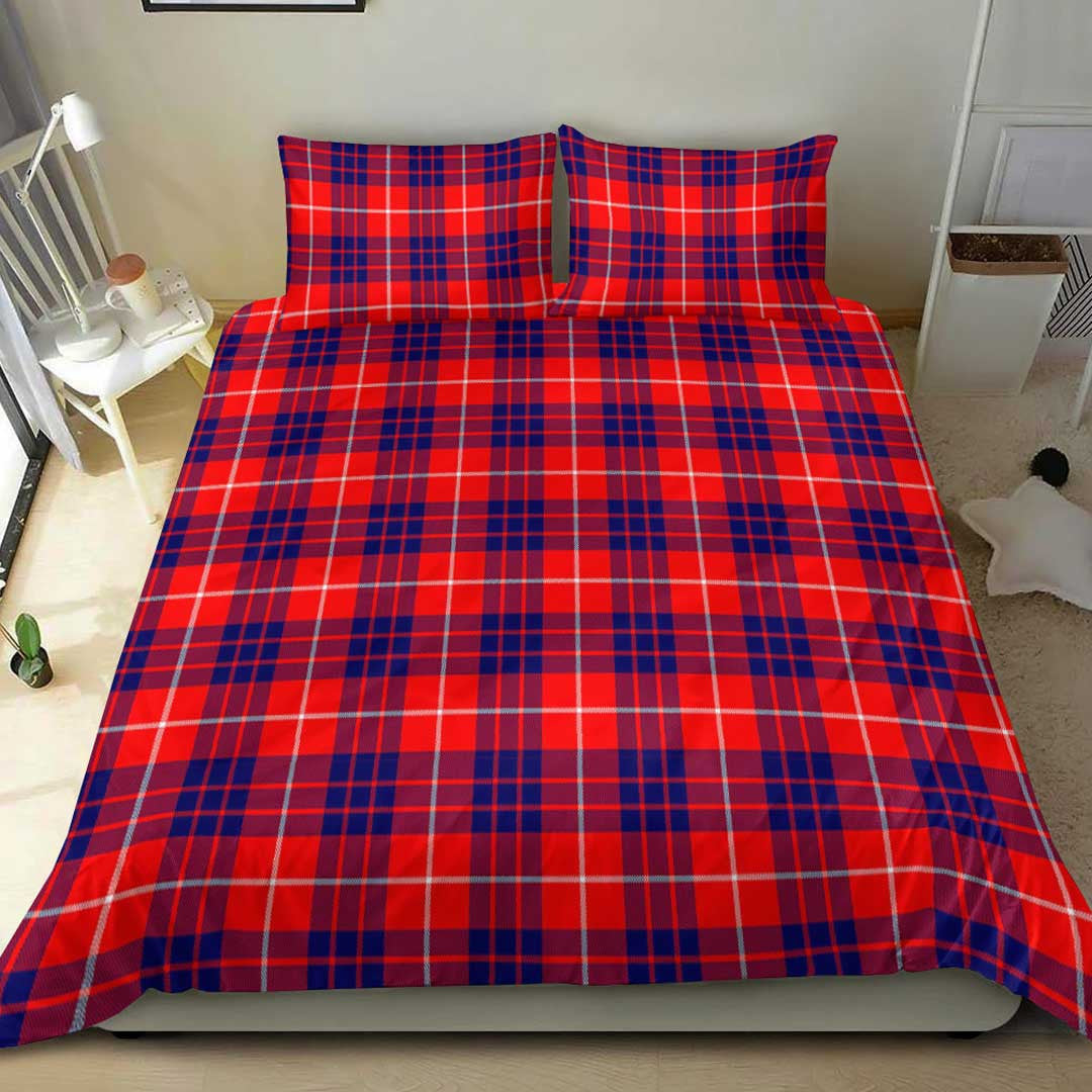 Hamilton Modern Tartan Plaid Bedding Set