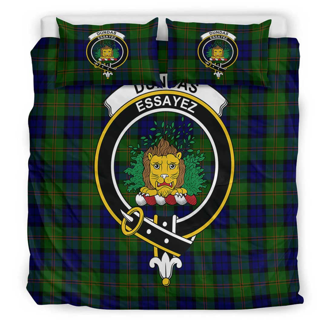 Dundas Modern 02 Tartan Crest Bedding Set