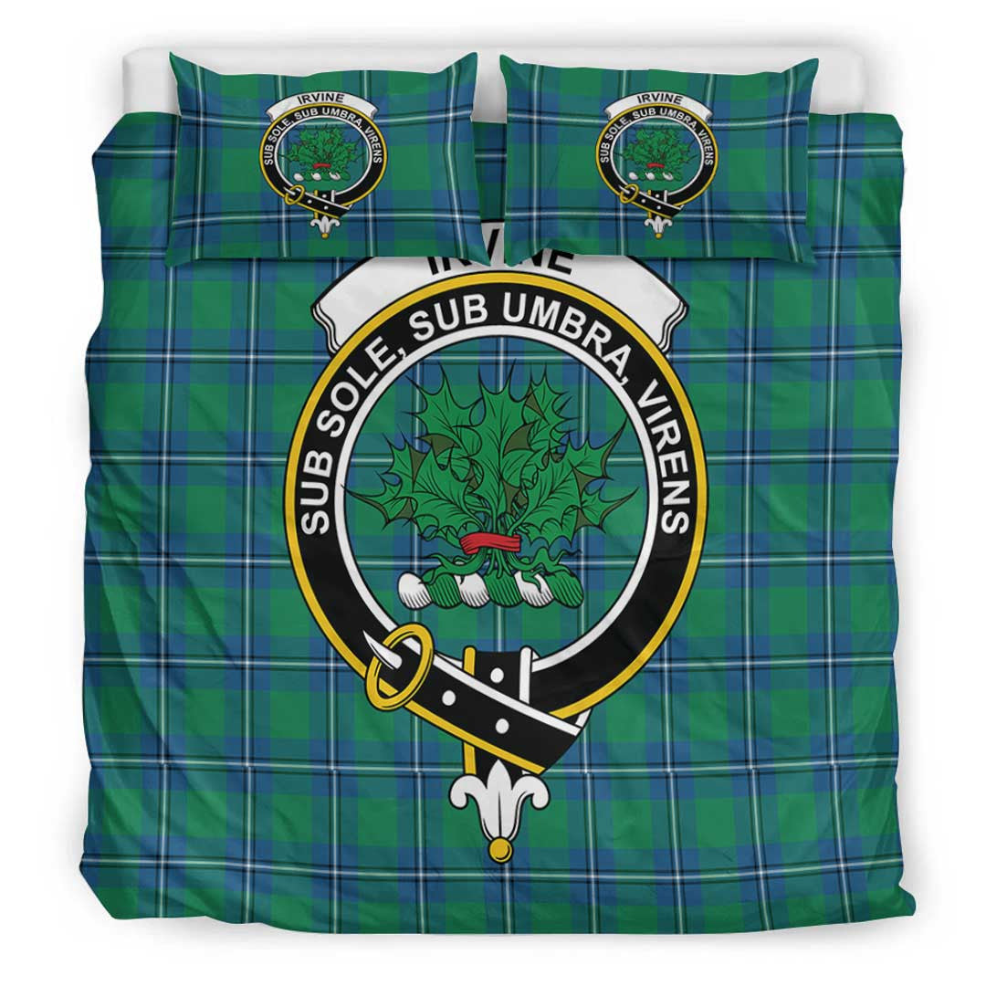 Irvine Ancient Tartan Crest Bedding Set