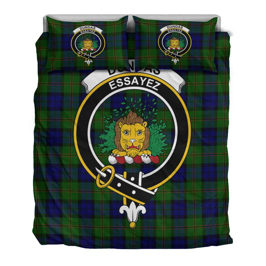 Dundas Modern 02 Tartan Crest Bedding Set