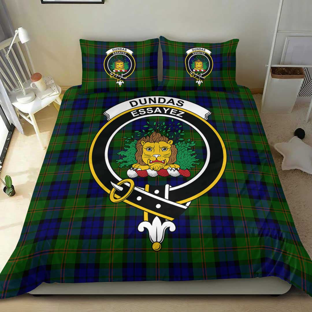 Dundas Modern 02 Tartan Crest Bedding Set