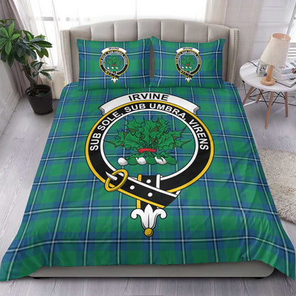 Irvine Ancient Tartan Crest Bedding Set