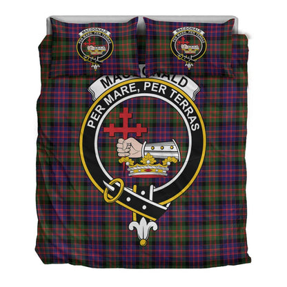 MacDonald Modern Tartan Crest Bedding Set