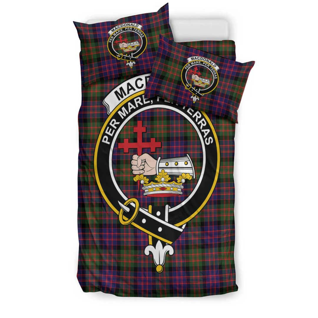 MacDonald Modern Tartan Crest Bedding Set