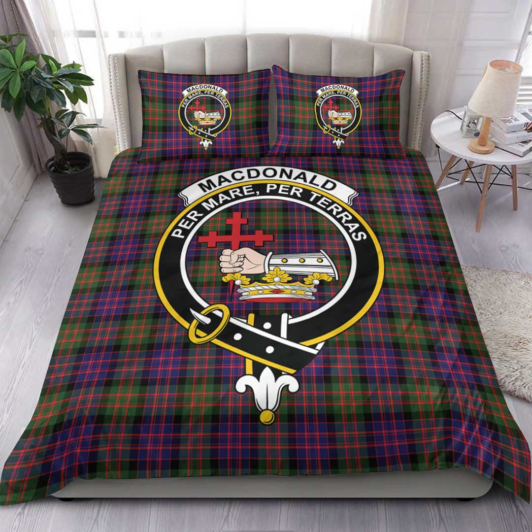 MacDonald Modern Tartan Crest Bedding Set