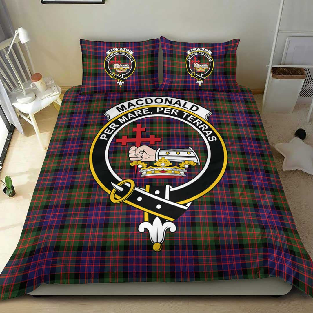 MacDonald Modern Tartan Crest Bedding Set