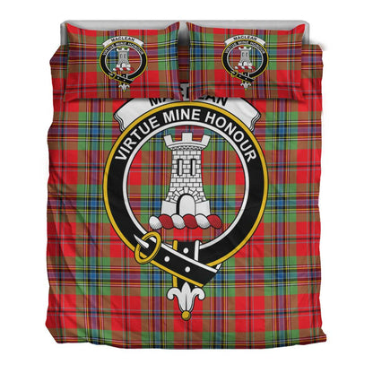 MacLean of Duart Modern Tartan Crest Bedding Set