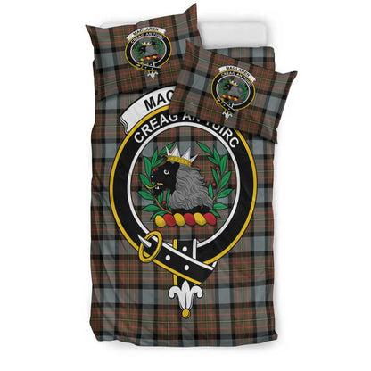 MacLaren Weathered Tartan Crest Bedding Set