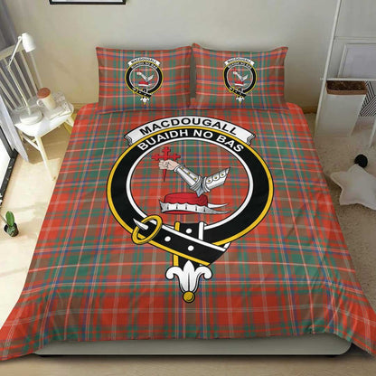 MacDougall Ancient Tartan Crest Bedding Set