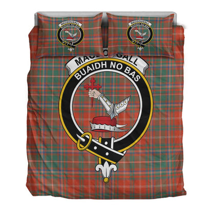 MacDougall Ancient Tartan Crest Bedding Set