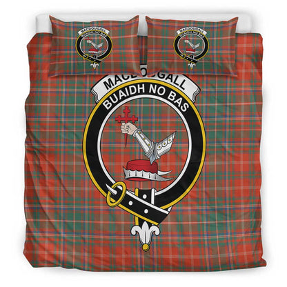 MacDougall Ancient Tartan Crest Bedding Set