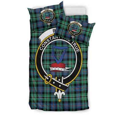 Rose Hunting Ancient Tartan Crest Bedding Set