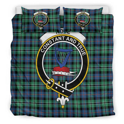 Rose Hunting Ancient Tartan Crest Bedding Set