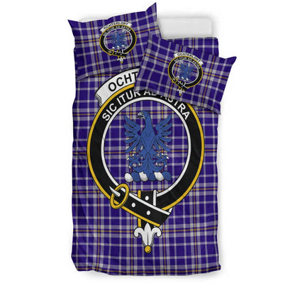 Ochterlony Tartan Crest Bedding Set