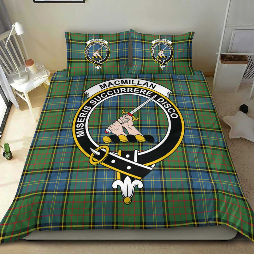 MacMillan Hunting Ancient Tartan Crest Bedding Set