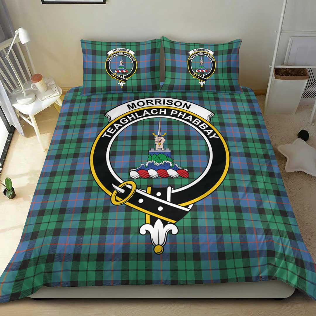 Morrison Ancient Tartan Crest Bedding Set