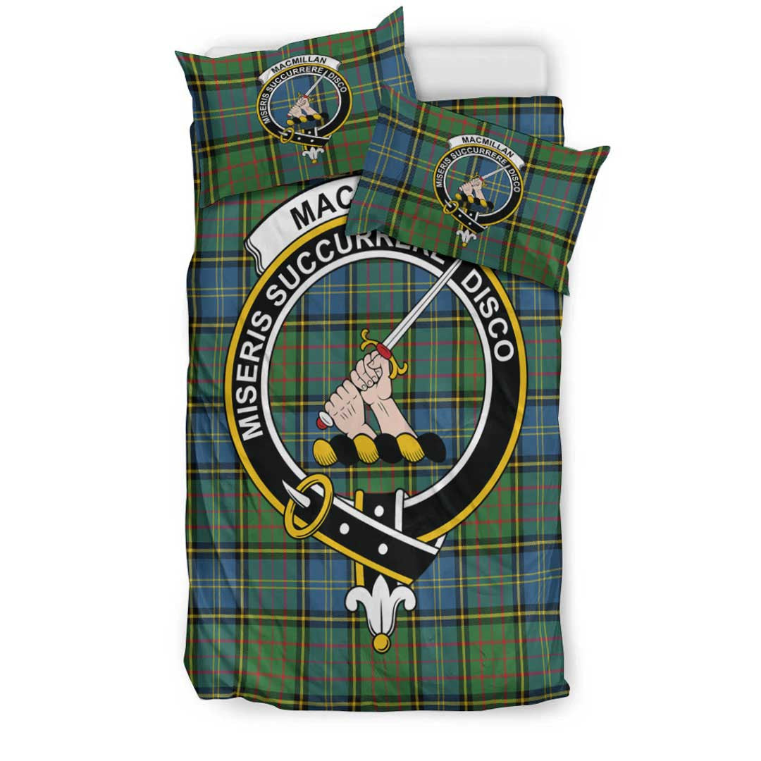 MacMillan Hunting Ancient Tartan Crest Bedding Set