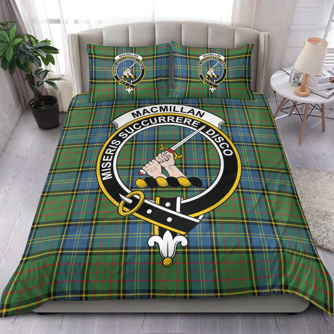 MacMillan Hunting Ancient Tartan Crest Bedding Set