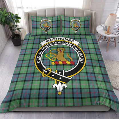 MacThomas Ancient Tartan Crest Bedding Set