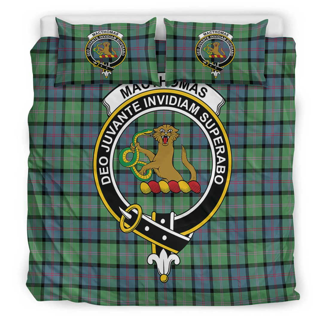 MacThomas Ancient Tartan Crest Bedding Set