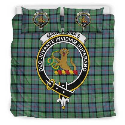 MacThomas Ancient Tartan Crest Bedding Set