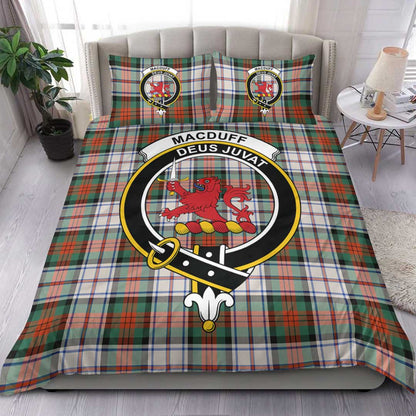 MacDuff Dress Ancient Tartan Crest Bedding Set