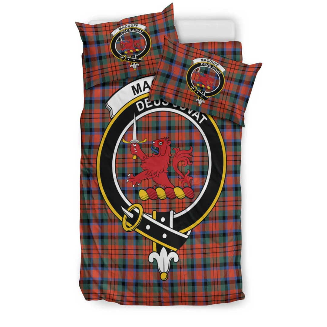 MacDuff Ancient Tartan Crest Bedding Set