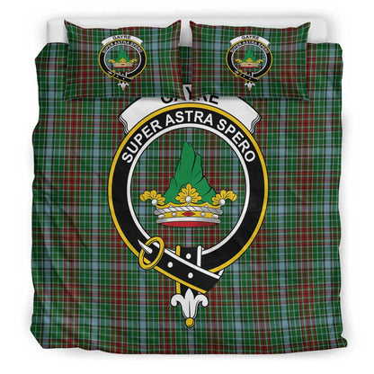 Gayre Tartan Crest Bedding Set