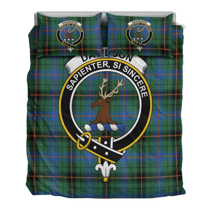 Davidson Ancient Tartan Crest Bedding Set