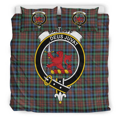 MacDuff Hunting Ancient Tartan Crest Bedding Set