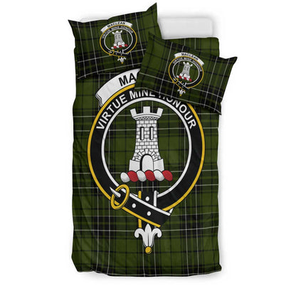 MacLean Hunting Ancient Tartan Crest Bedding Set