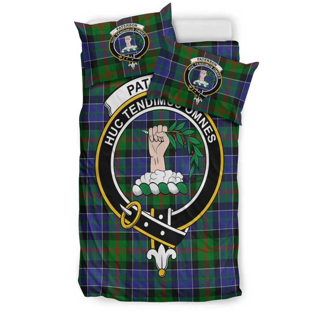 Paterson Tartan Crest Bedding Set