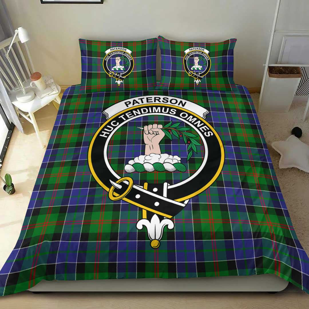 Paterson Tartan Crest Bedding Set