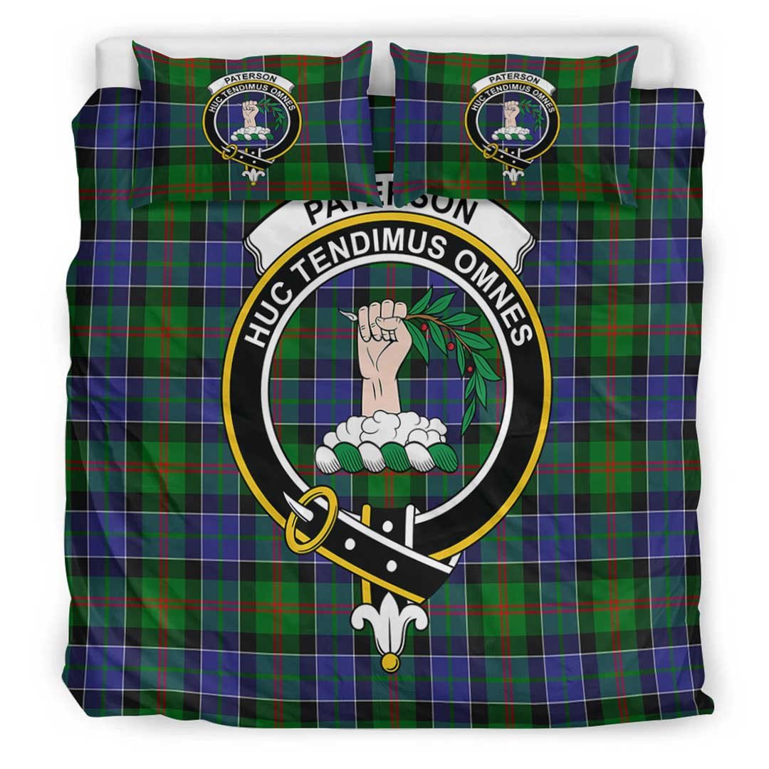 Paterson Tartan Crest Bedding Set