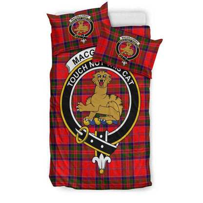 MacGillivray Modern Tartan Crest Bedding Set