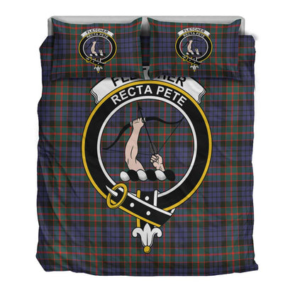 Fletcher of Dunans Tartan Crest Bedding Set