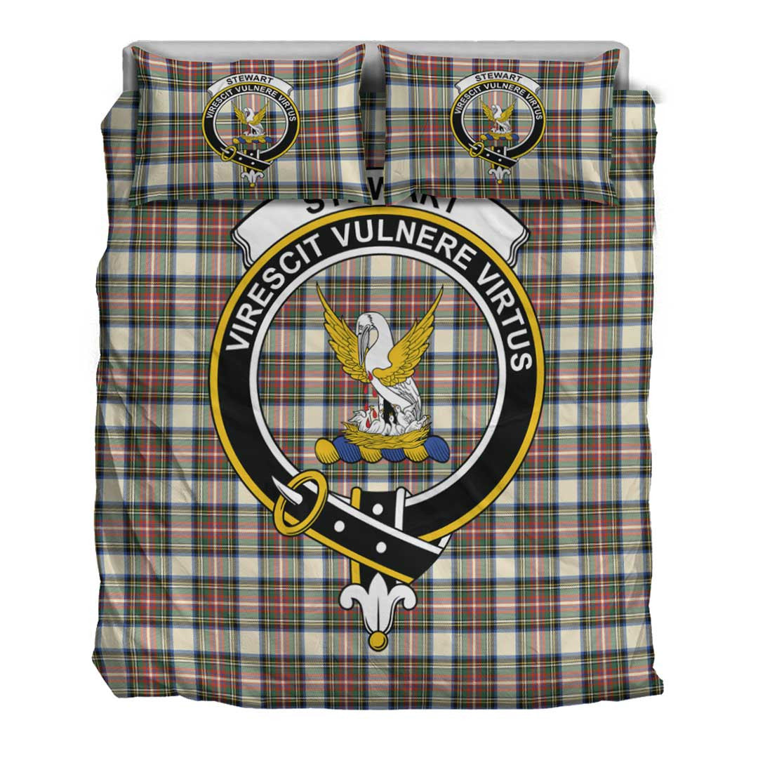 Stewart Dress Ancient Tartan Crest Bedding Set