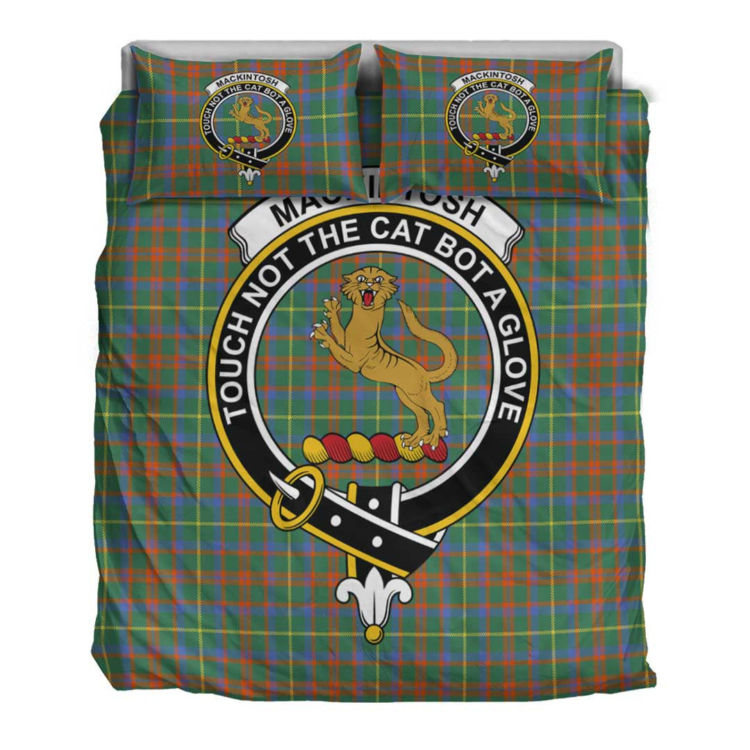 MacKintosh Hunting Ancient Tartan Crest Bedding Set