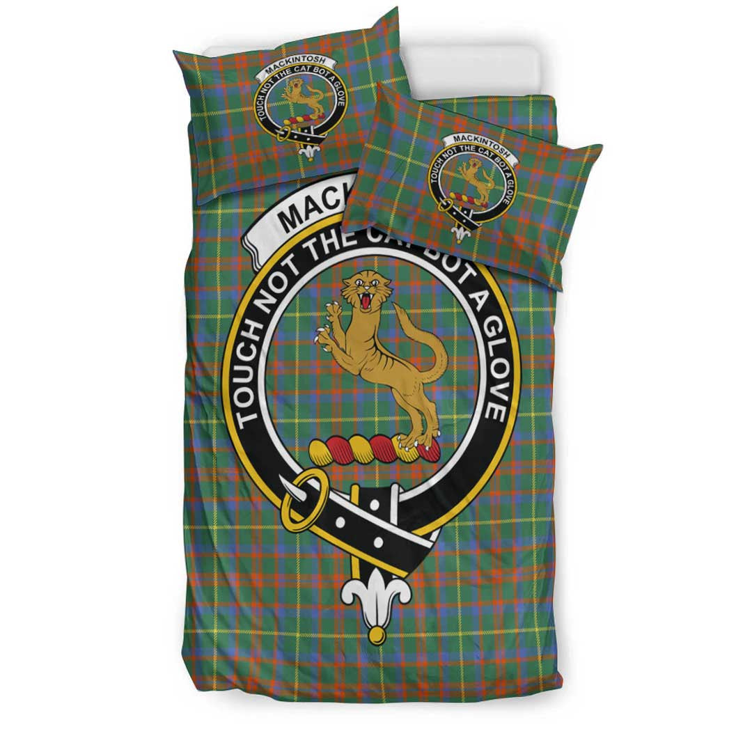 MacKintosh Hunting Ancient Tartan Crest Bedding Set