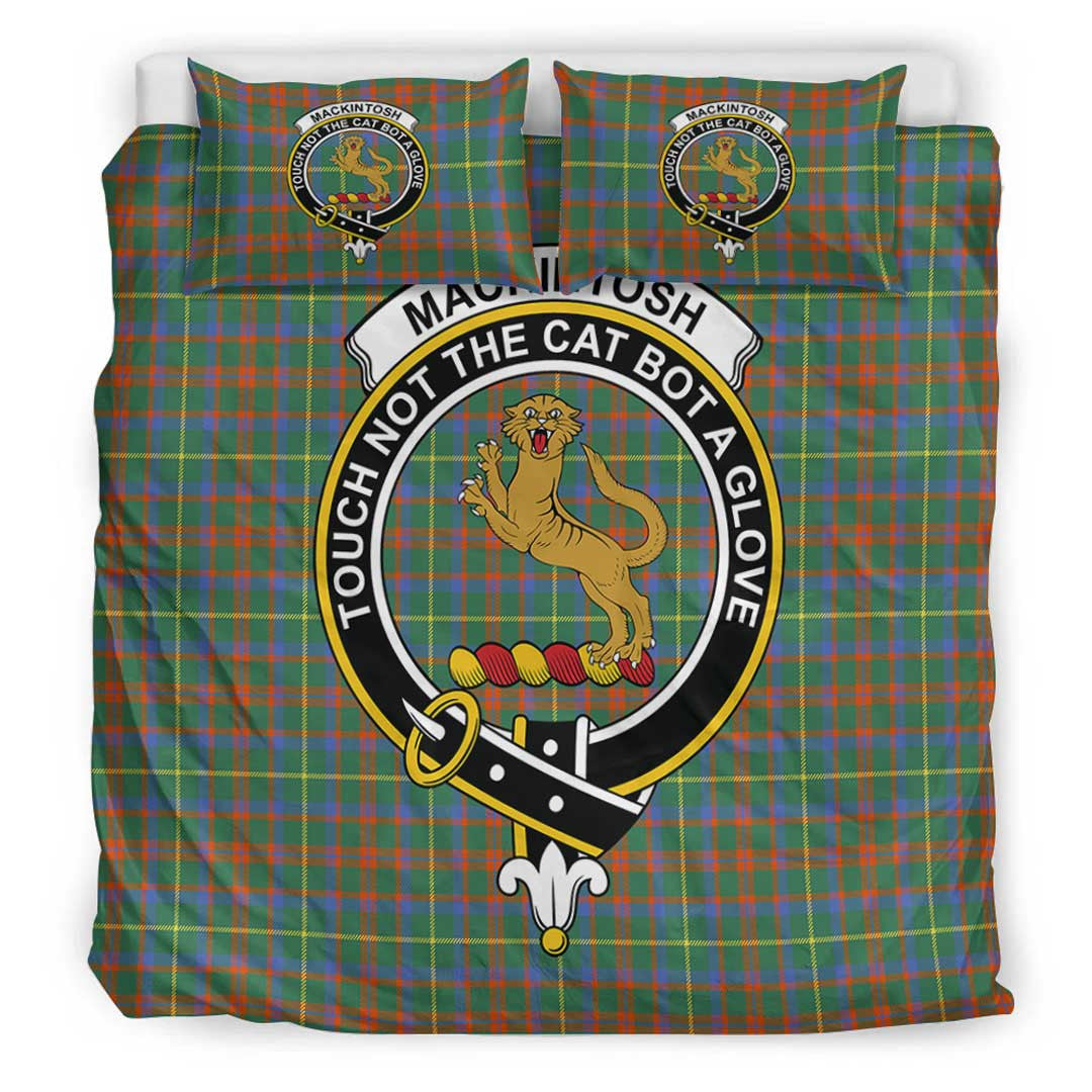 MacKintosh Hunting Ancient Tartan Crest Bedding Set