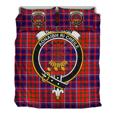 Cameron of Lochiel Modern Tartan Crest Bedding Set