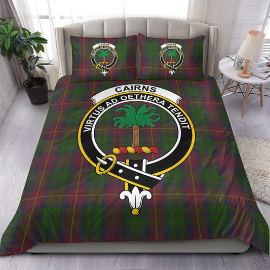 Cairns Tartan Crest Bedding Set