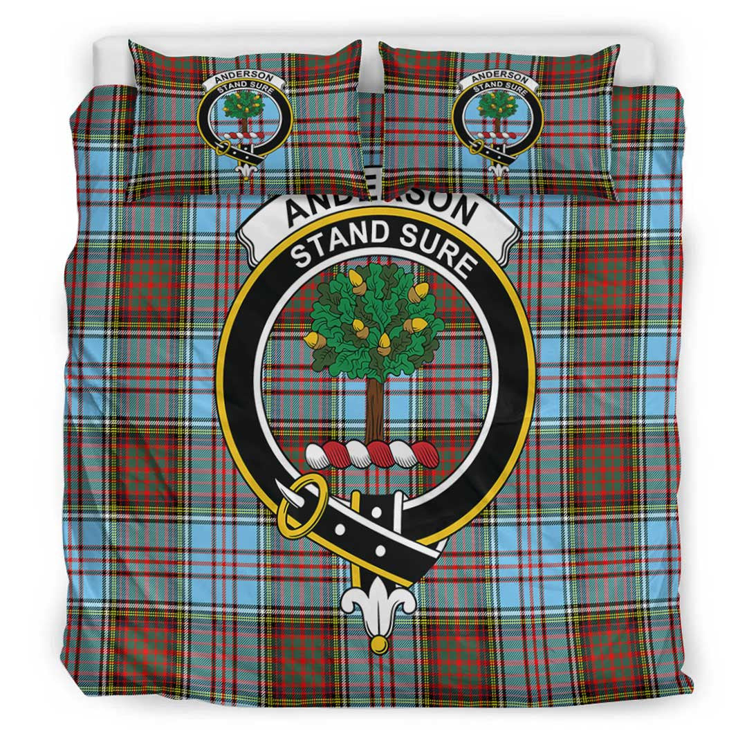 Anderson Ancient Tartan Crest Bedding Set