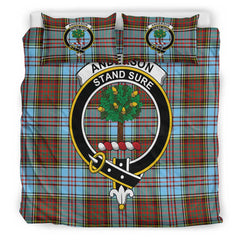 Anderson Ancient Tartan Crest Bedding Set