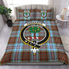 Anderson Ancient Tartan Crest Bedding Set