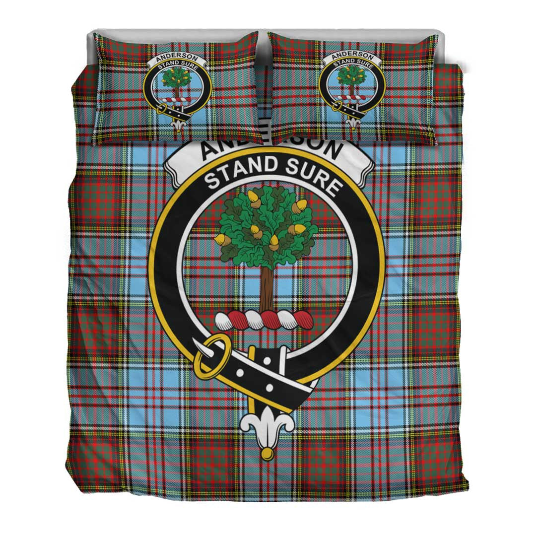 Anderson Ancient Tartan Crest Bedding Set